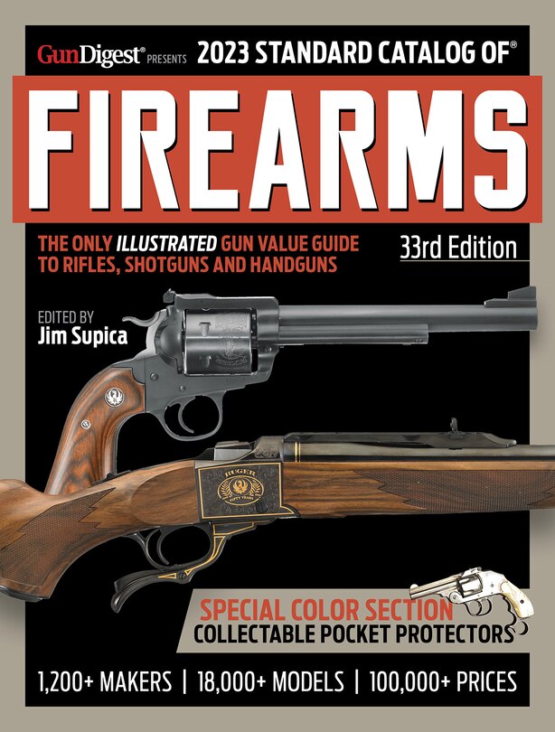 Front cover_2023 Standard Catalog Of Firearms, 33rd Edition