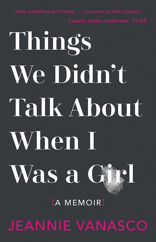 Front cover_Things We Didn't Talk About When I Was A Girl