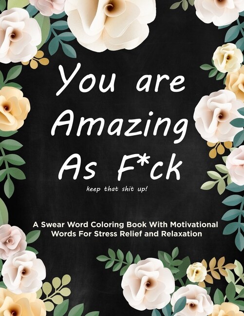 Front cover_Swear Word Coloring Book