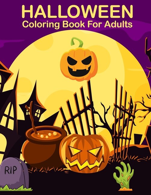 Couverture_Halloween Coloring Books For Adults