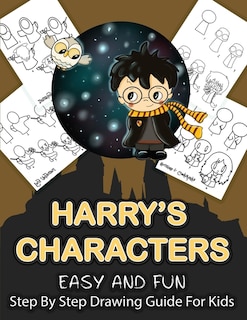 Couverture_Harry's Character Step By Step Drawing Guide For Kids
