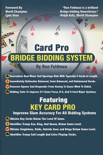 Front cover_Card Pro Bridge Bidding System