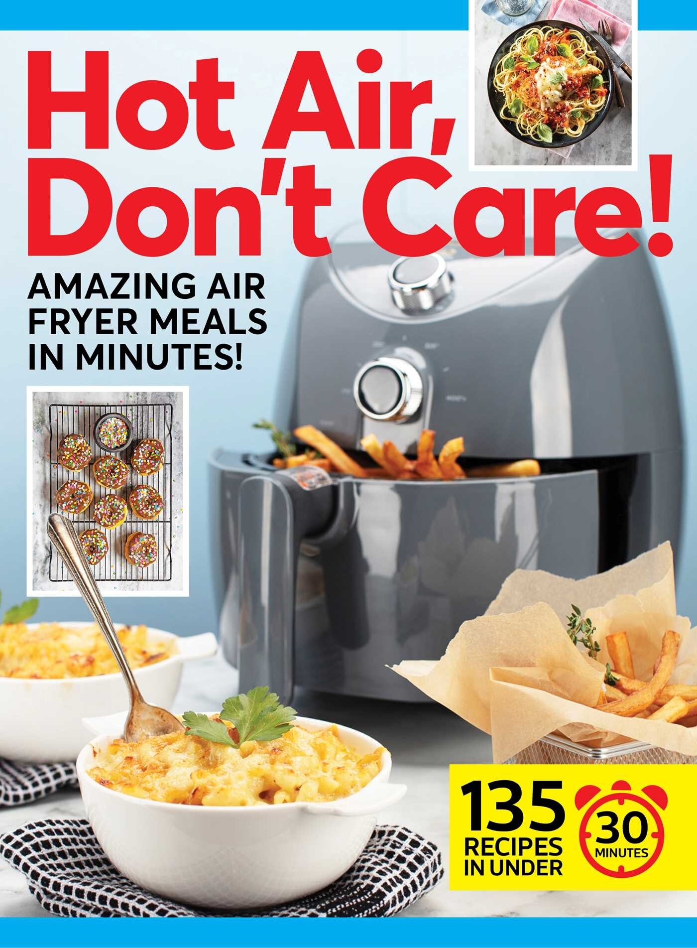 Hot air fryer cookbook top