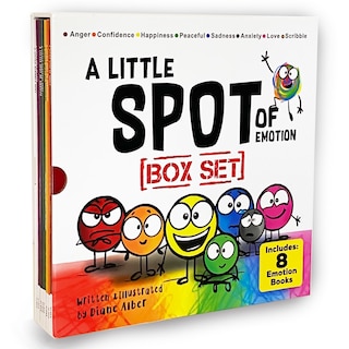 Front cover_A Little SPOT of Emotion 8 Book Box Set (Books 1-8: Anger, Anxiety, Peaceful, Happiness, Sadness, Confidence, Love, & Scribble Emotion)