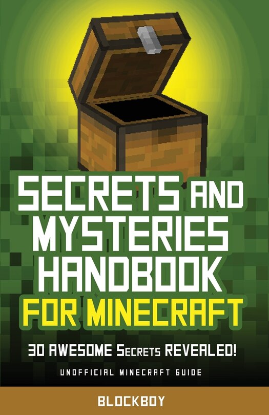Front cover_Secrets And Mysteries Handbook For Minecraft