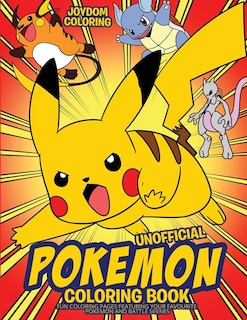 Front cover_Unofficial Pokemon Coloring Book