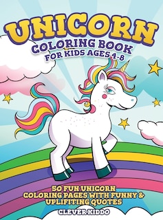 Couverture_Unicorn Coloring Book For Kids Ages 4-8