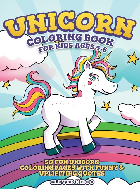Couverture_Unicorn Coloring Book For Kids Ages 4-8