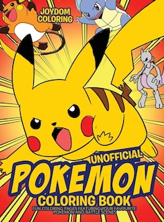 Front cover_Unofficial Pokemon Coloring Book