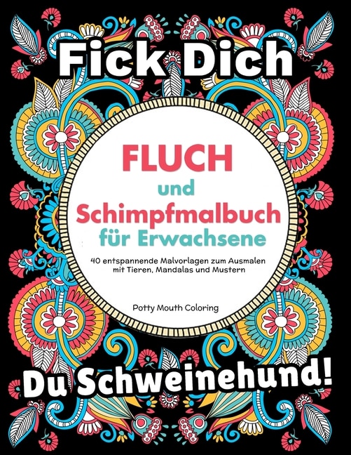 Couverture_Fluch und Schimpfmalbuch für Erwachsene