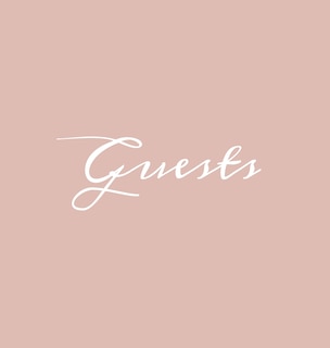 Front cover_Guests Hardcover Guest Book