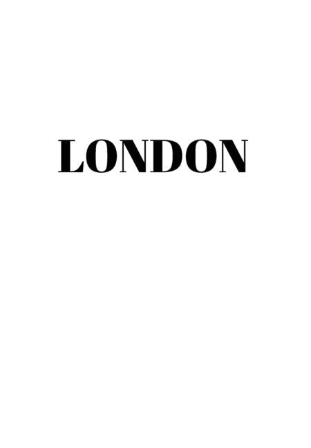 Front cover_London