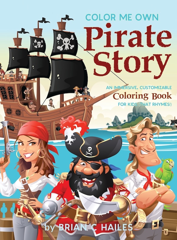 Front cover_Color Me Own Pirate Story