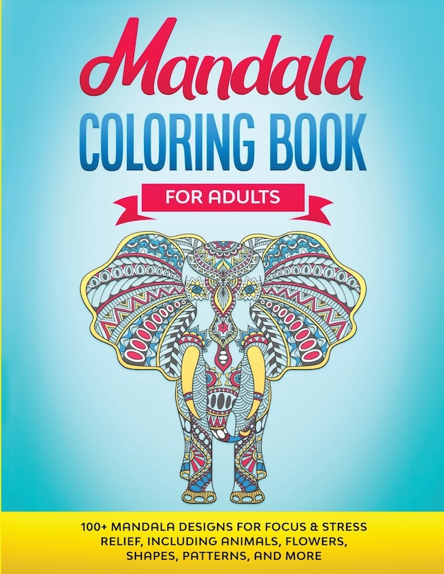 Front cover_Mandala Coloring Book for Adults