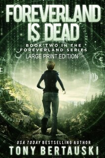 Front cover_Foreverland is Dead (Large Print Edition)