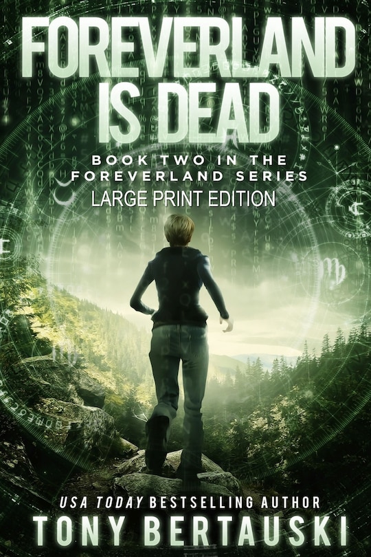 Front cover_Foreverland is Dead (Large Print Edition)