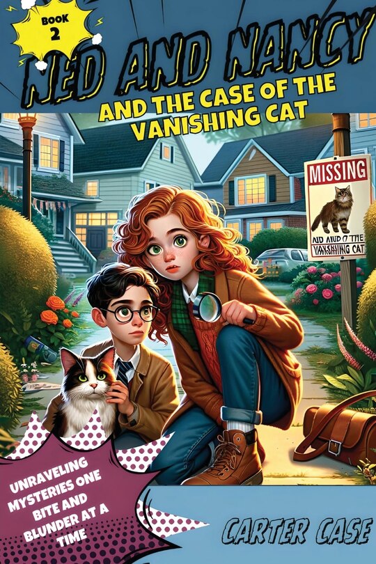 Front cover_Ned and Nancy and the Case of the Vanishing Cat
