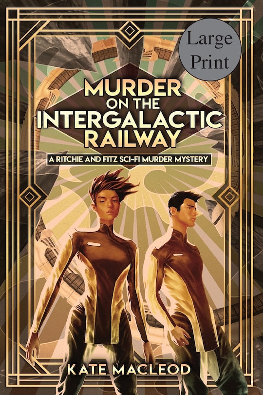 Front cover_Murder on the Intergalactic Railway