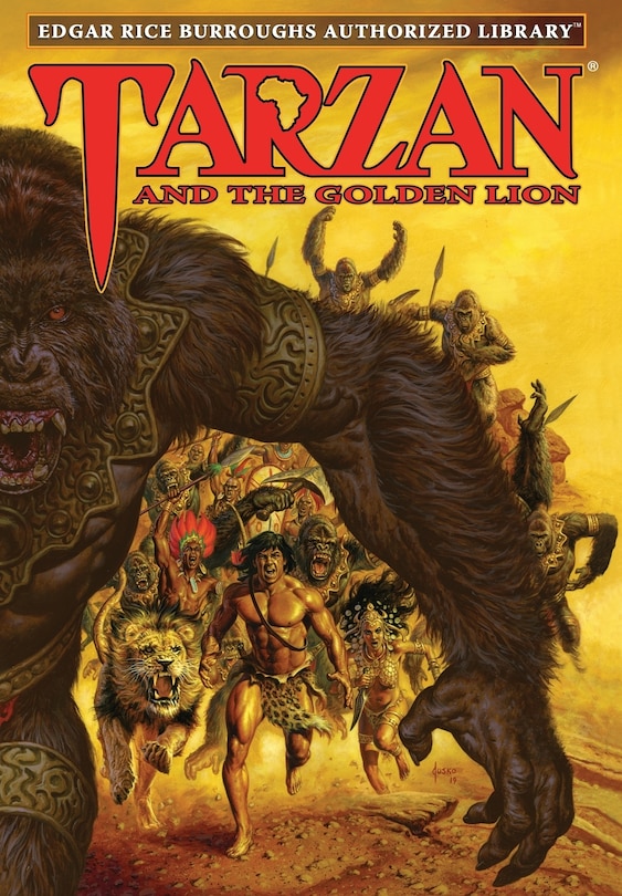 Front cover_Tarzan and the Golden Lion