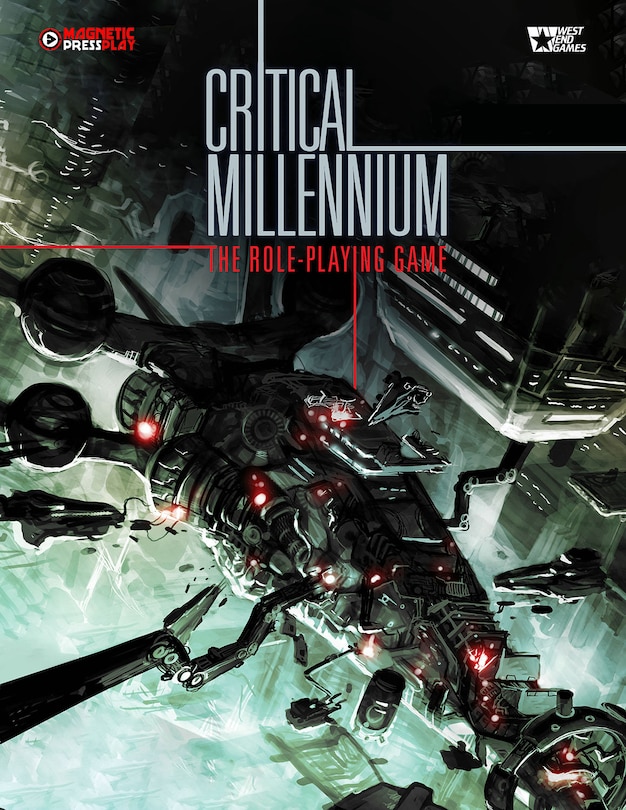 Front cover_Critical Millennium: The RPG Core Rulebook