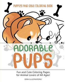 Couverture_Puppies And Dogs Coloring Book