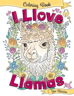 Couverture_I Llove Llamas Coloring Book