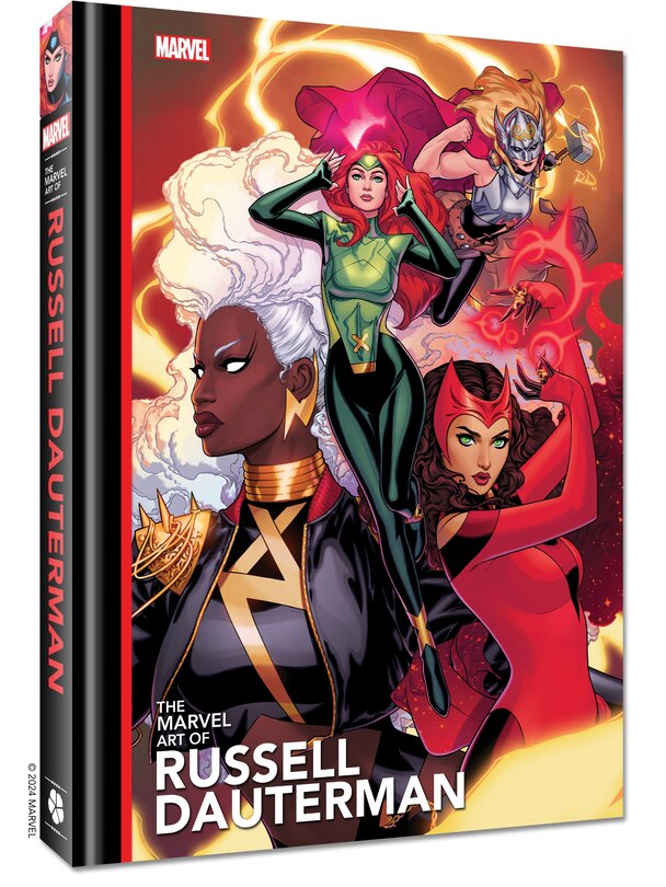 Front cover_The Marvel Art of Russell Dauterman