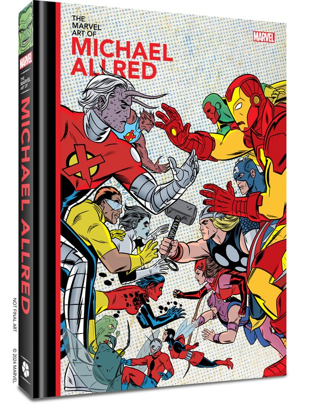 Front cover_The Marvel Art of Michael Allred