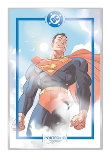 Couverture_The DC PORTFOLIO OF JORGE JIMENEZ - SUPERMAN