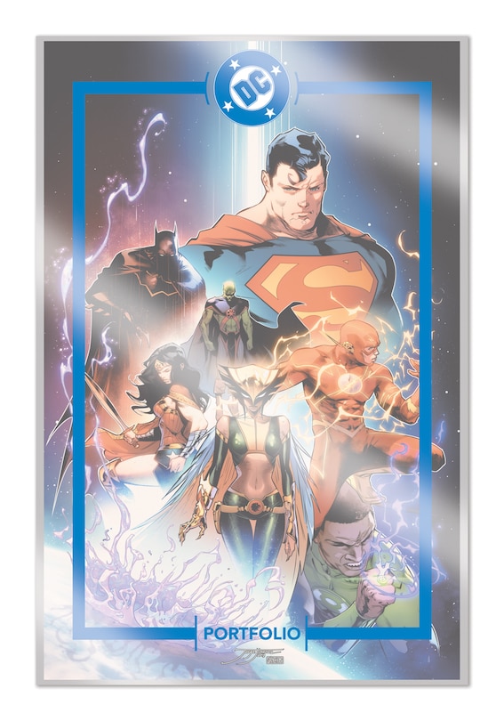 Couverture_The DC PORTFOLIO OF JORGE JIMENEZ - DC UNIVERSE