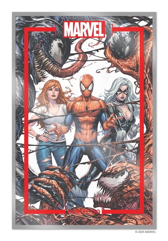 Couverture_THE MARVEL PORTFOLIO OF TYLER KIRKHAM - SPIDER-MAN