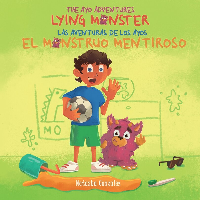 Couverture_Lying Monster/El Monstruo Mentiroso (The Ayo Adventures) - (Bilingual - English & Spanish)