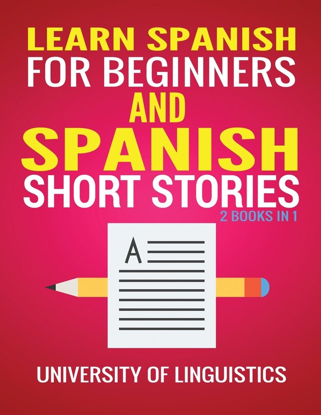 Front cover_Learn Spanish For Beginners AND Spanish Short Stories