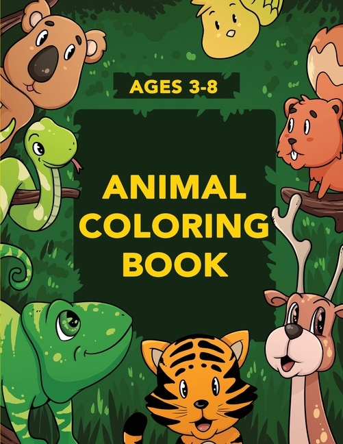 Couverture_Animal Coloring Book for Kids