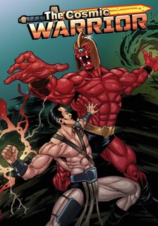 Front cover_The Cosmic Warrior Issue #1