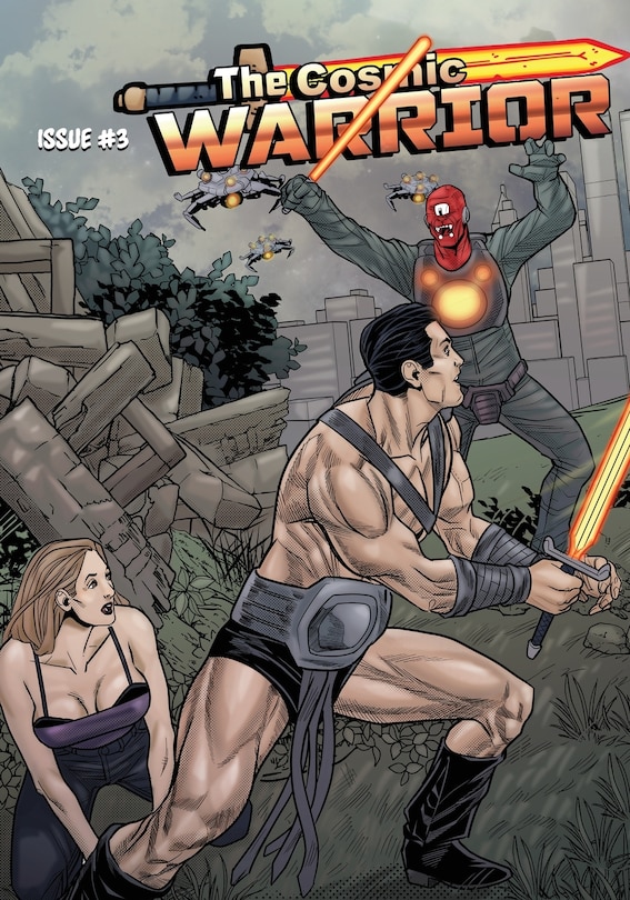 Front cover_The Cosmic Warrior #3