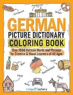 Couverture_German Picture Dictionary Coloring Book