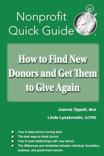Couverture_How to Find New Donors and Get Them to Give Again