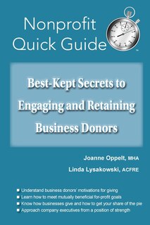 Front cover_Best-kept Secrets To Engaging And Retaining Business Donors