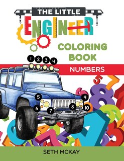 Front cover_The Little Engineer Coloring Book - Numbers