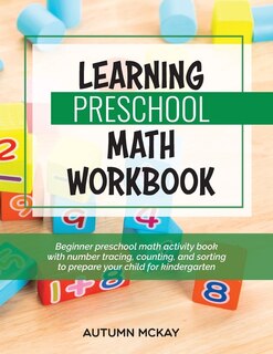 Front cover_Learning Preschool Math Workbook