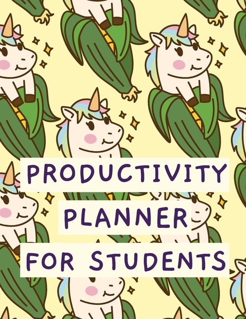 Productivity Planner For Students: Time Management Journal  Agenda Daily  Goal Setting  Weekly  Daily  Student Academic Planning
