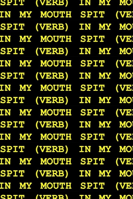 Front cover_Spit (Verb) in My Mouth