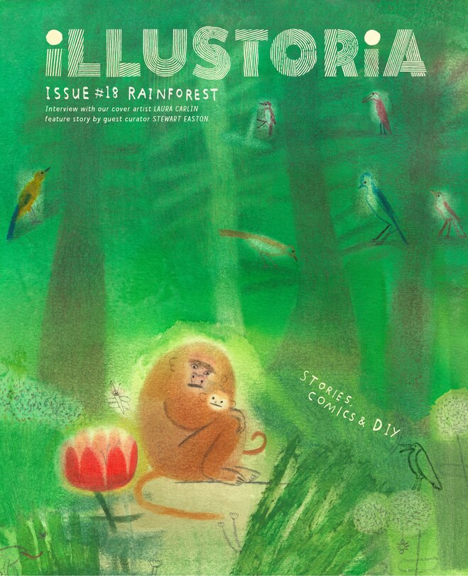 Front cover_Illustoria: For Creative Kids And Their Grownups