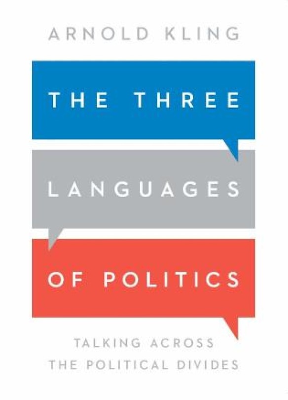 Front cover_The Three Languages of Politics