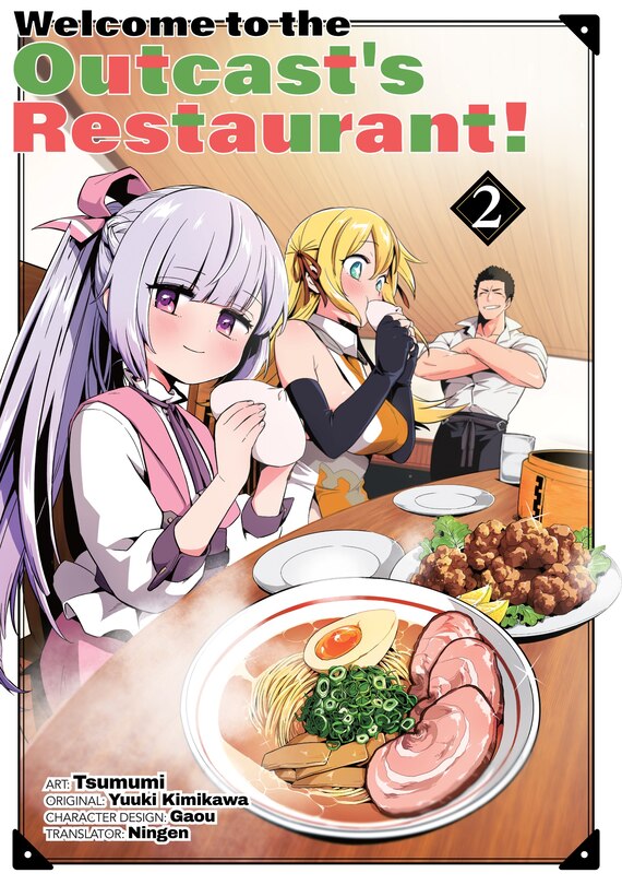 Couverture_Welcome to the Outcast's Restaurant! Vol. 2 (manga)