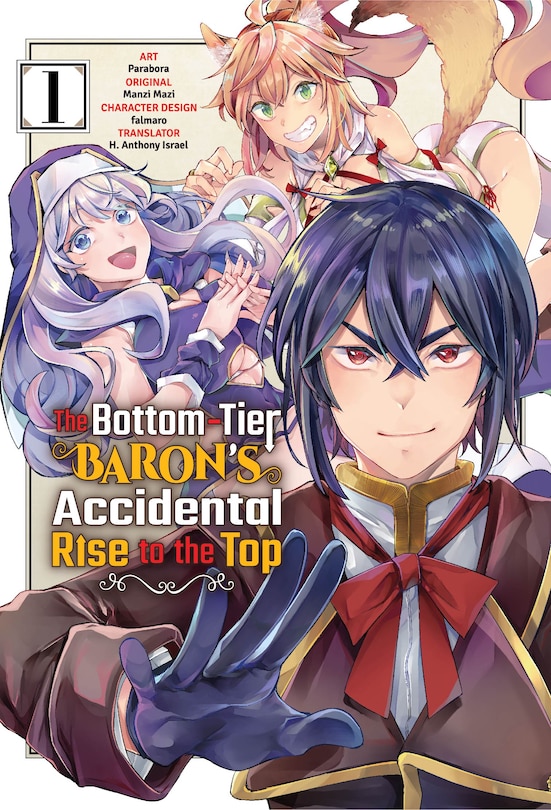 Couverture_The Bottom-Tier Baron's Accidental Rise to the Top Vol. 1 (manga)