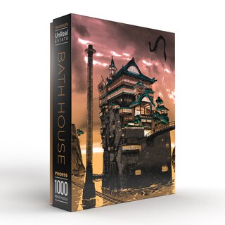 Couverture_Bath House: 1000 Piece Jigsaw Puzzle by Tim Doyle