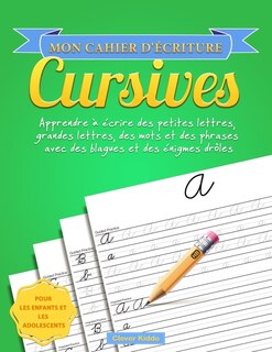 Front cover_Mon cahier d'écriture cursives