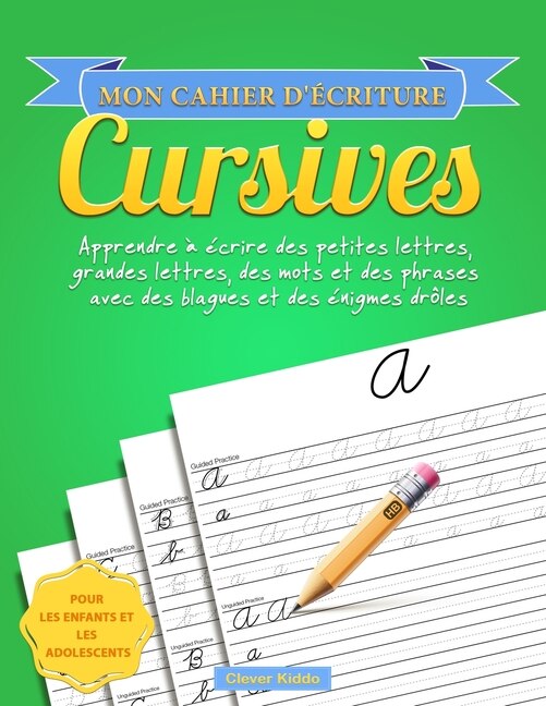 Front cover_Mon cahier d'écriture cursives